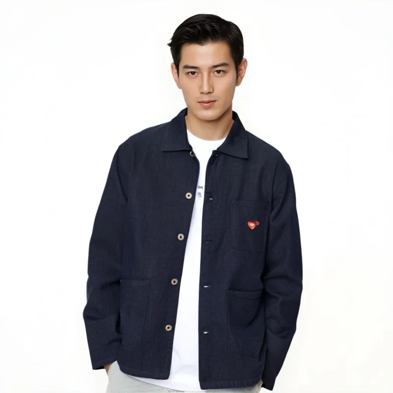 HUMAN MADE X Kaws Made Denim Coverall Jacket-2