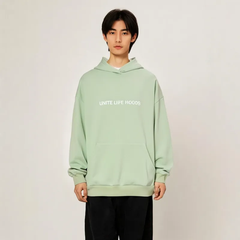 Unite Life HOODS Sweatshirt Unisex Black-10