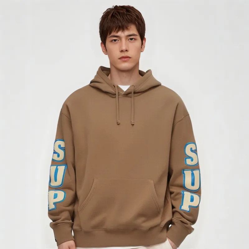 Supreme Team Chenille Hooded Sweatshirt-9