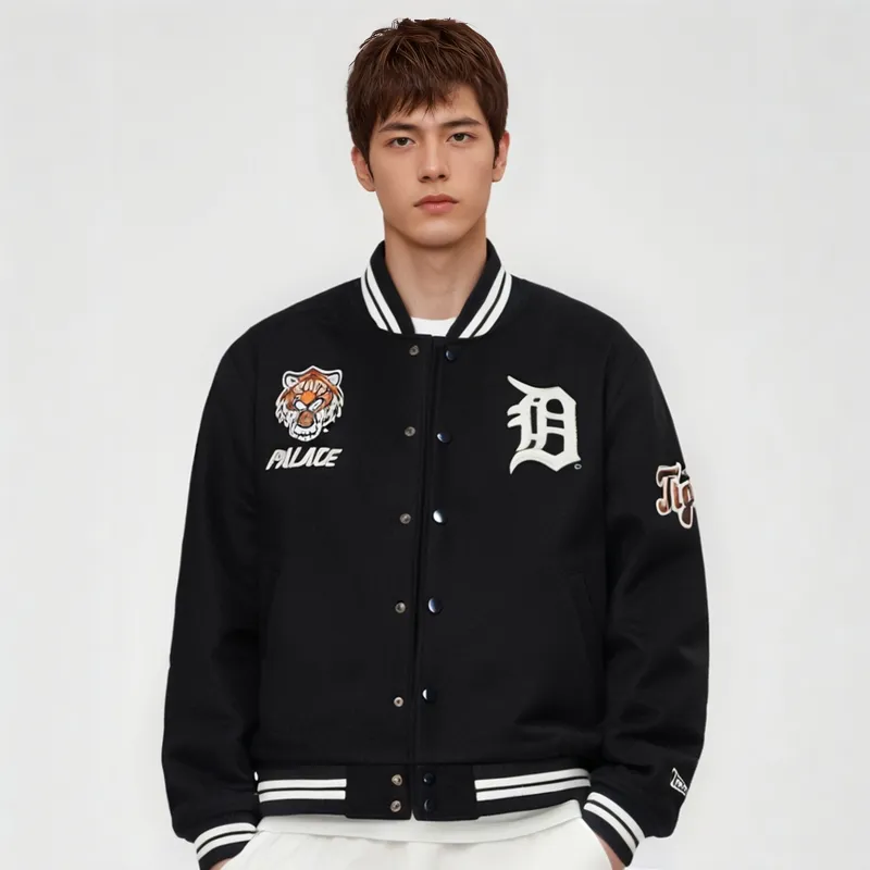 New Era X PALACE Jackets Men Dark Blue-2