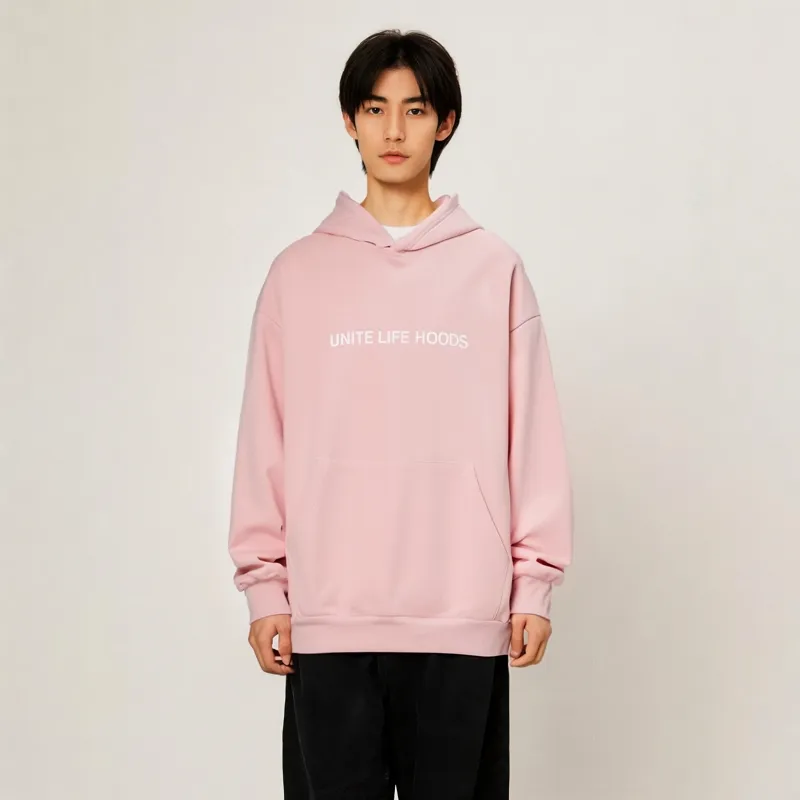 Unite Life HOODS Sweatshirt Unisex Black-15