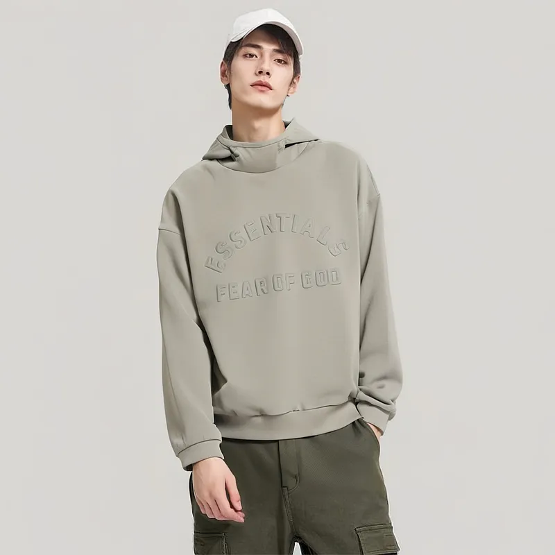 Fear Of God Essentials Logo print Cotton blend Hoodie-2