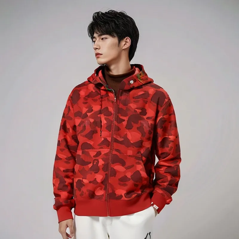 Bape Color Camo Shark Full Zip Hoodie SS23-2