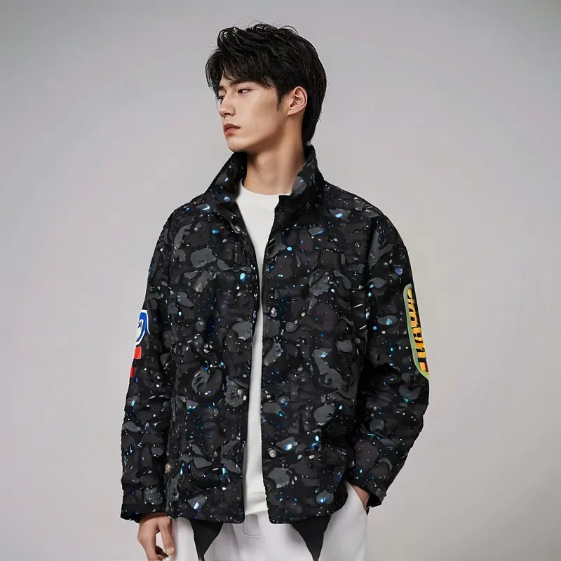 Bape Space Camo Shark M 65 Jacket-4