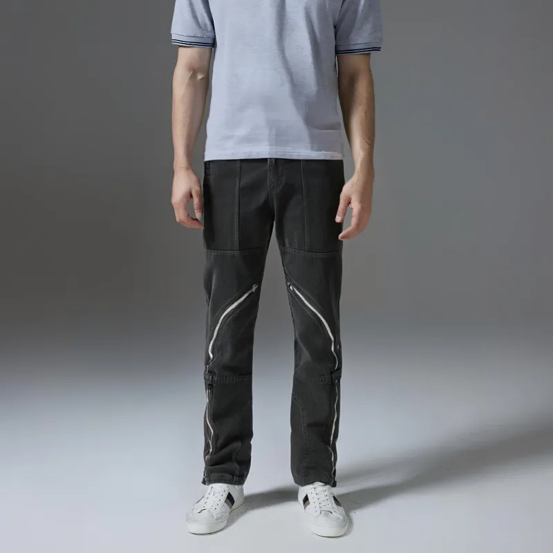 Far Archive Jeans Unisex Washed Black-2