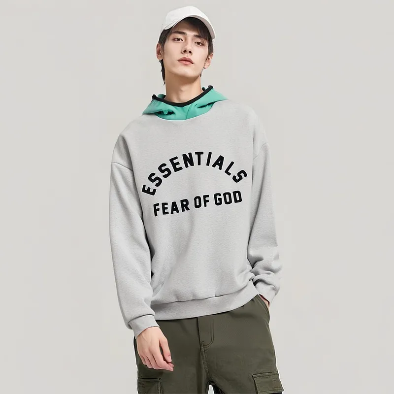 Fear Of God Essentials Nylon Fleece Hoodie-2