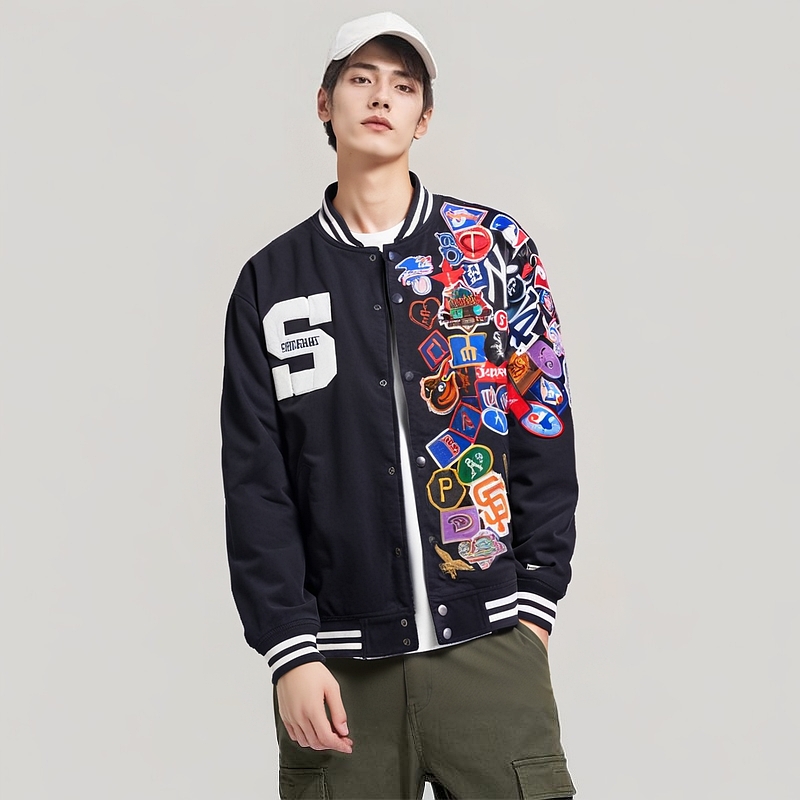 Supreme New Era Mlb Varsity Jacket