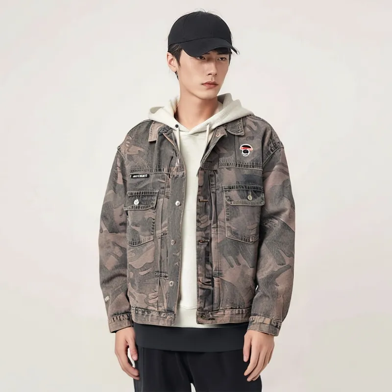 Aape Layered Denim Jacket-4