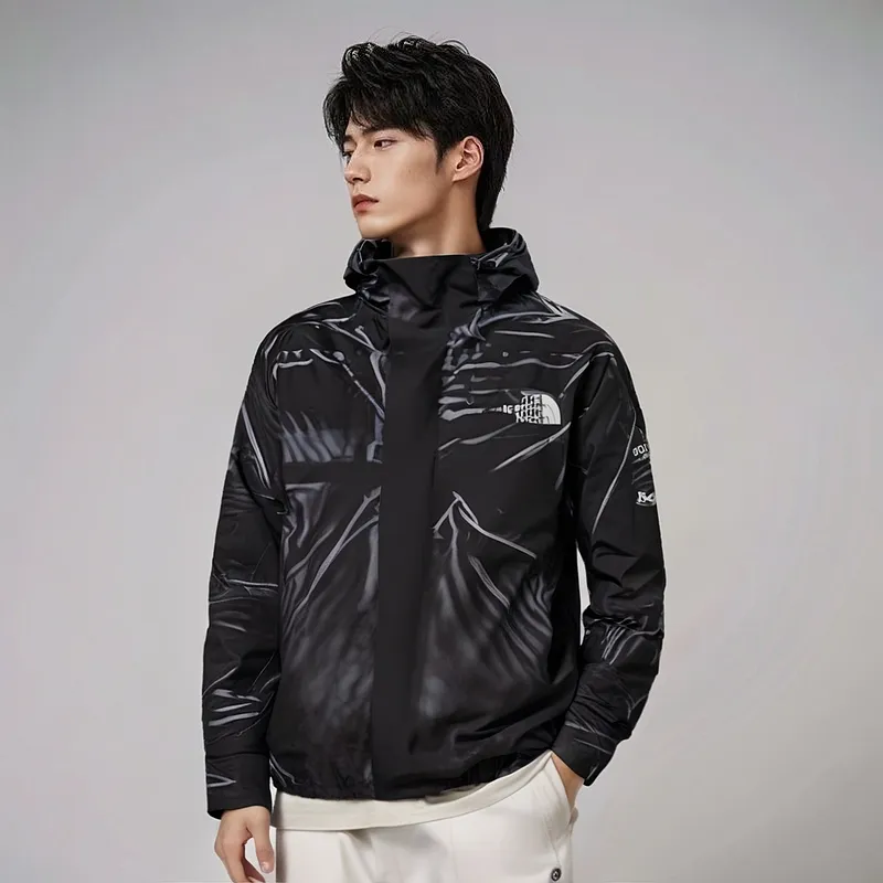 Supreme The North Face Printed Taped Seam Shell Trompe L'oeil Jacket-3
