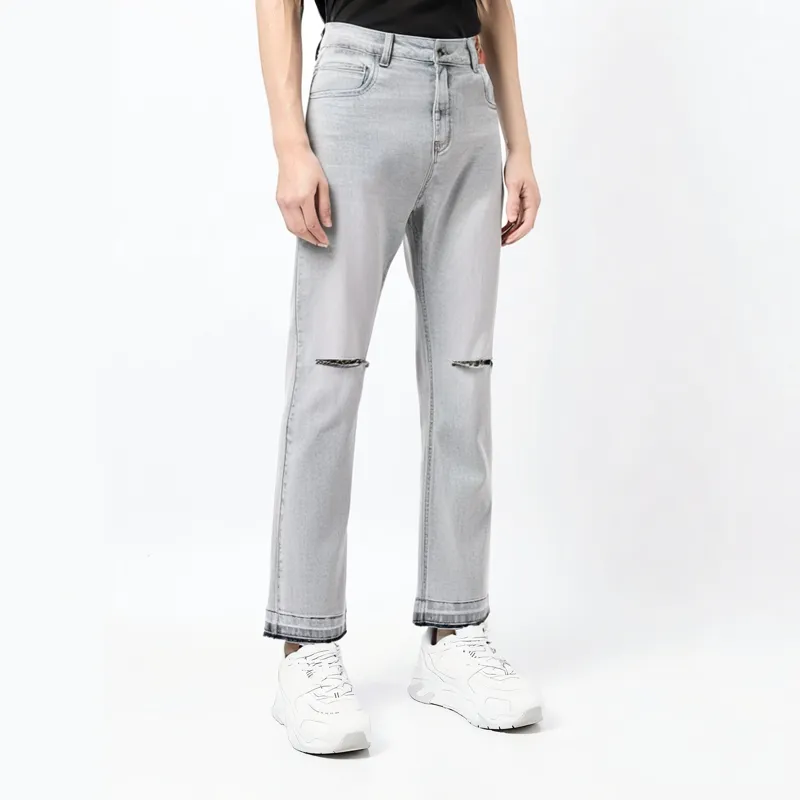 GEOFFREY B. SMALL Jeans Unisex Smoke Gray-2