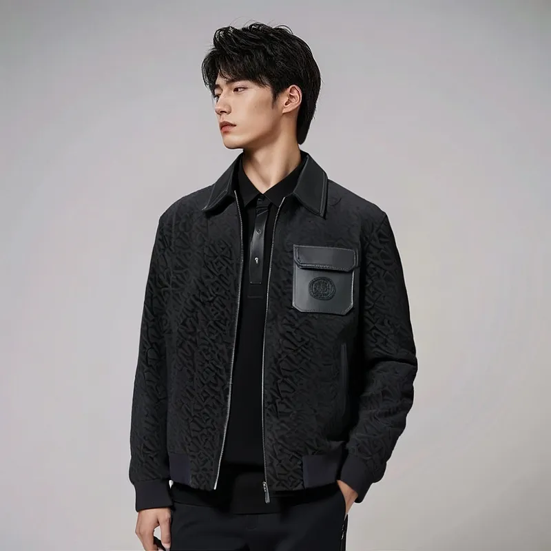 ANDREW MACKENZIE Jackets Coats Men's Black-5