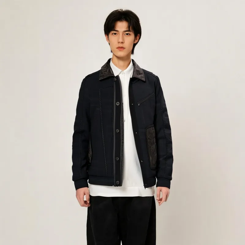 ANDREW MACKENZIE Jackets & Coats Men's Black-2
