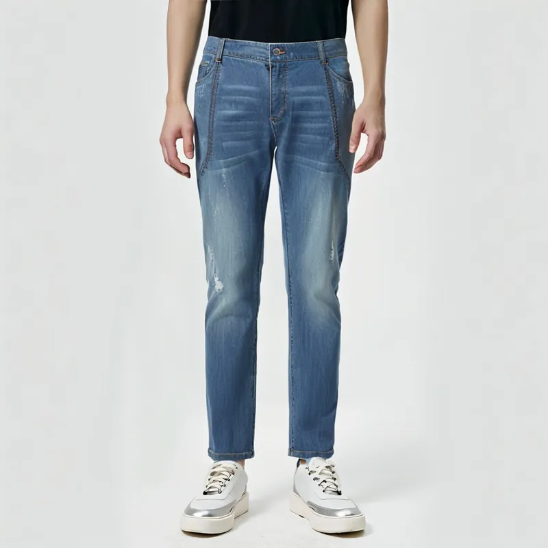 ANDREW MACKENZIE Jeans Men's Blue-2