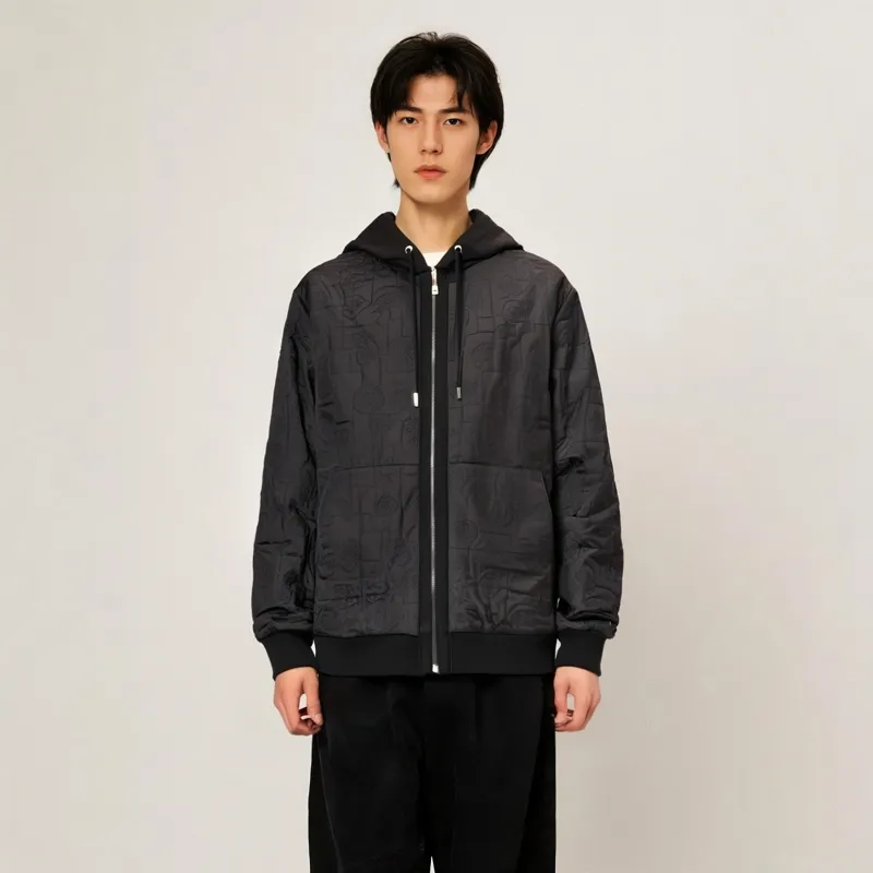 ANDREW MACKENZIE Puffer Jacket Men's Black-2