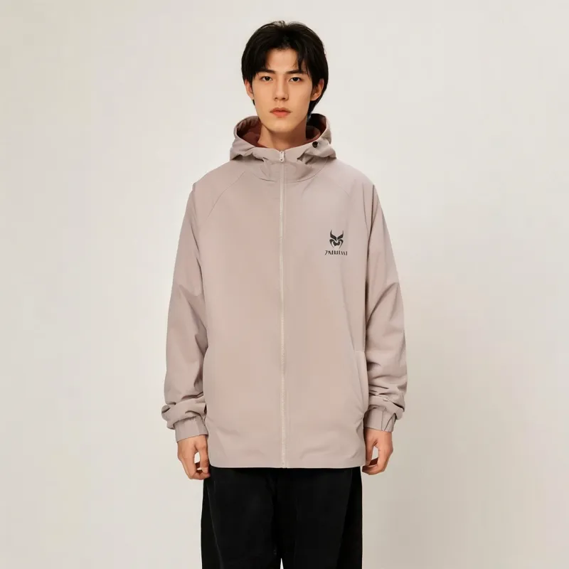 ZMOH Hooded Jacket Unisex Couple's-2