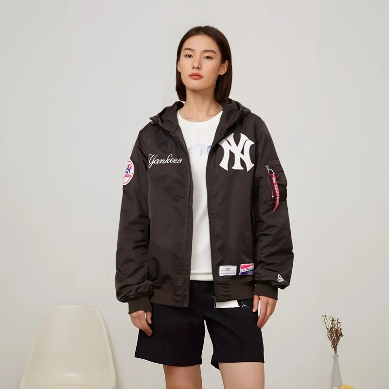 New Era x Alpha Industries FW24 Jacket Unisex Brown-2