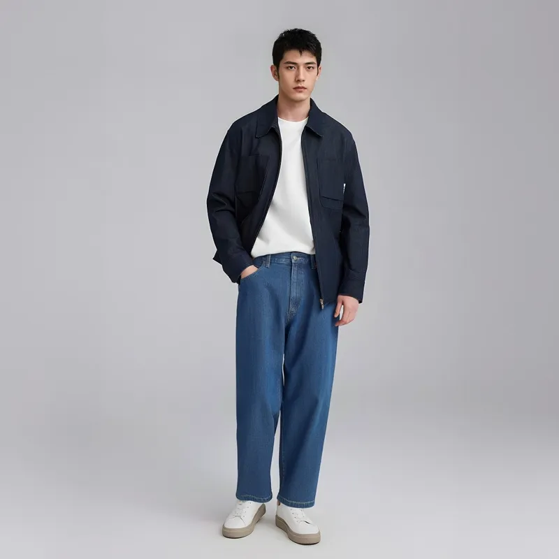 Jw Anderson X UNIQLO JWANDERSON Co brand Jeans Men 66 Blue-1