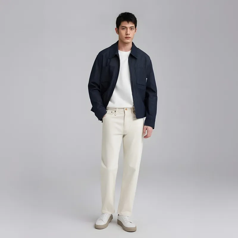Levis X END. Co branded Paragraphs Jeans Unisex White-3