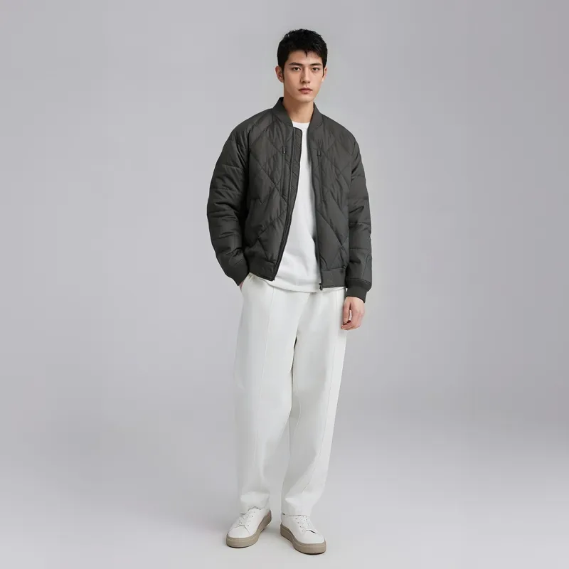 UNIQLO White Mountaineering Co titled Series Down Jacket Unisex Olive-1