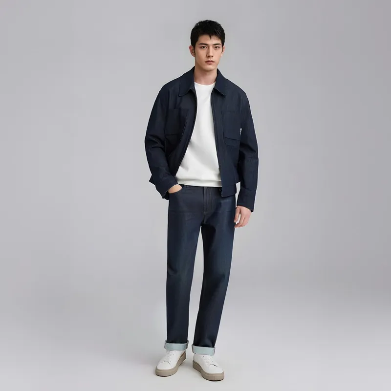 UNIQLO C Collection Jeans Men Sea Blue-1