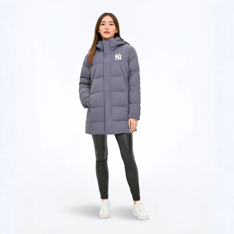 New Era x MLB FW24 Down Jacket Unisex Gray-2