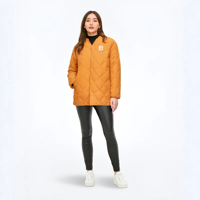 New Era Down Jackets Unisex Orange-3