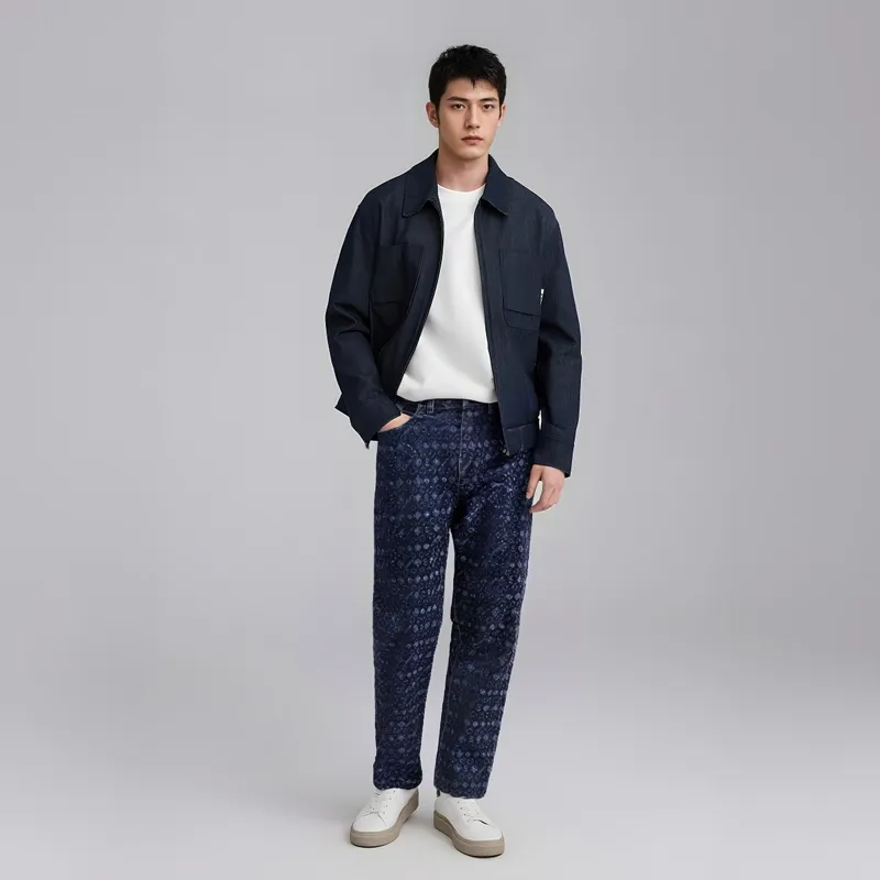 Supreme Flocked Loose Fit Jean-4