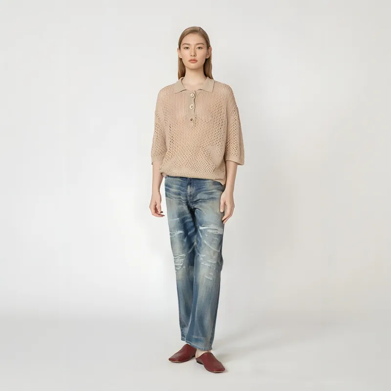 NEIGHBORHOOD Wide leg Jeans-1