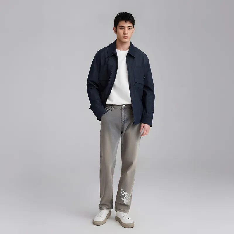 NXPTP Jeans For Spring And Fall Unisex-5