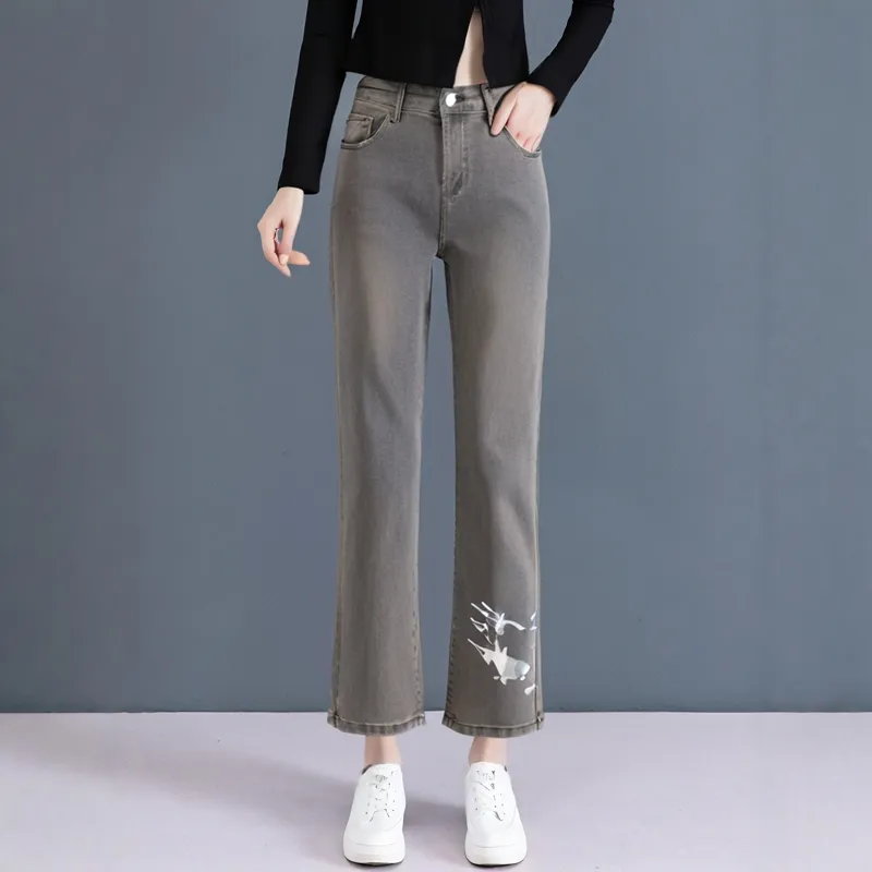 NXPTP Jeans For Spring And Fall Unisex-4