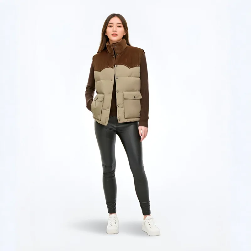 CLOT Life Is A Game Series Down Jackets Unisex Beige-3