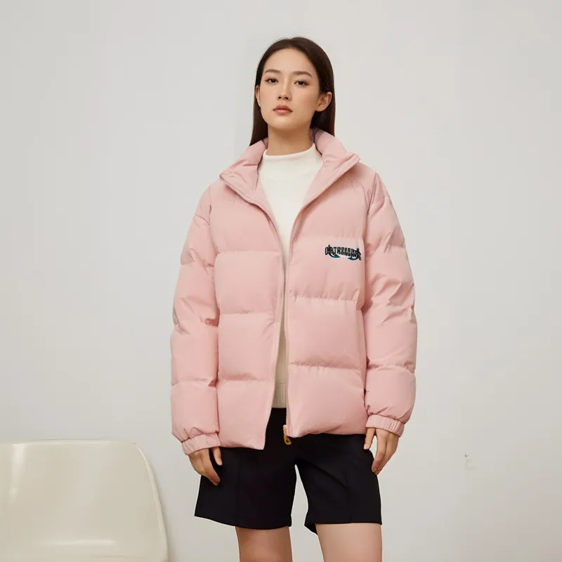 Small Columns Under The Sea Puffer Jacket Unisex-13