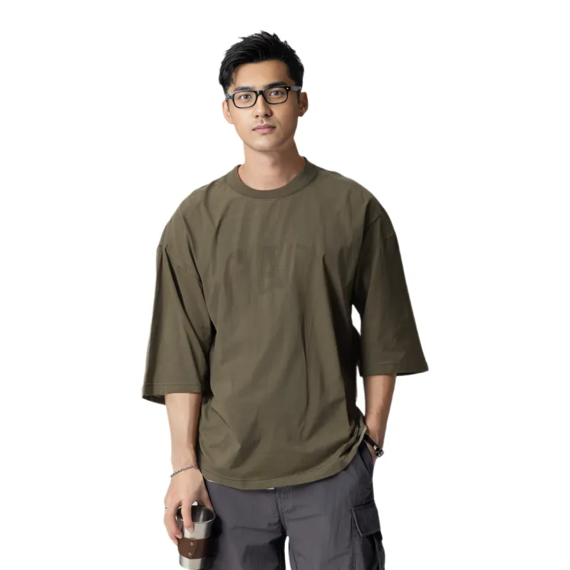 Balenciaga X YEEZY T Shirts Unisex Beige Umber-2