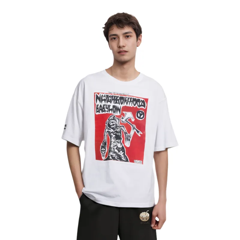 NEIGHBORHOOD BABYLON Co branded Edition T Shirts Unisex-1