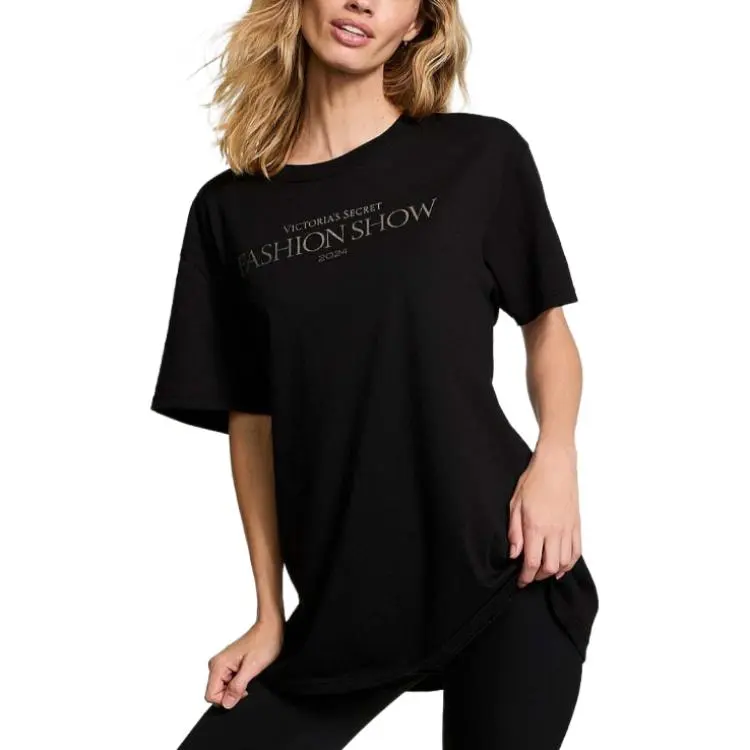 Victoria's Secret Victoria's Secret Fashion Show Series T Shirt Women's Black-1
