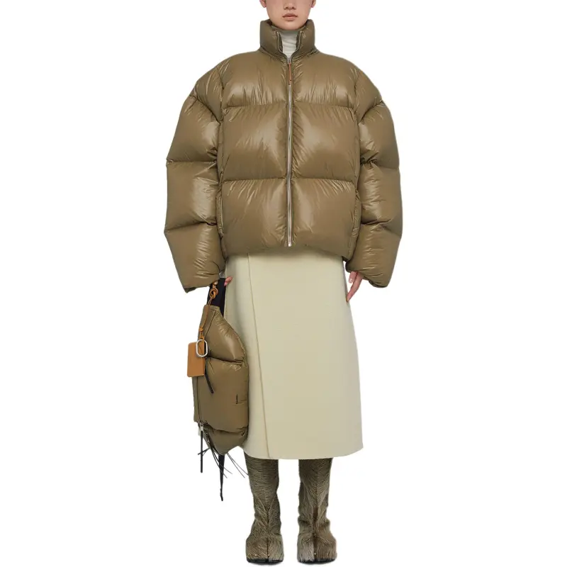 JIL SANDER + Zip Up Quilted Jacket-1
