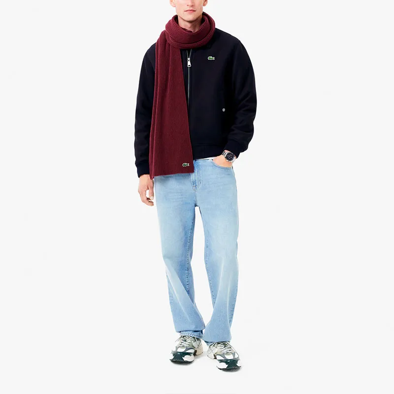 LACOSTE Puffer Jacket Men's Marine Blue-1