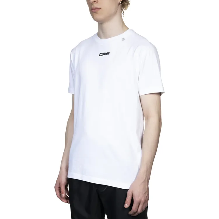 OFF WHITE Slim Fit Caravaggio Square T Shirt-4