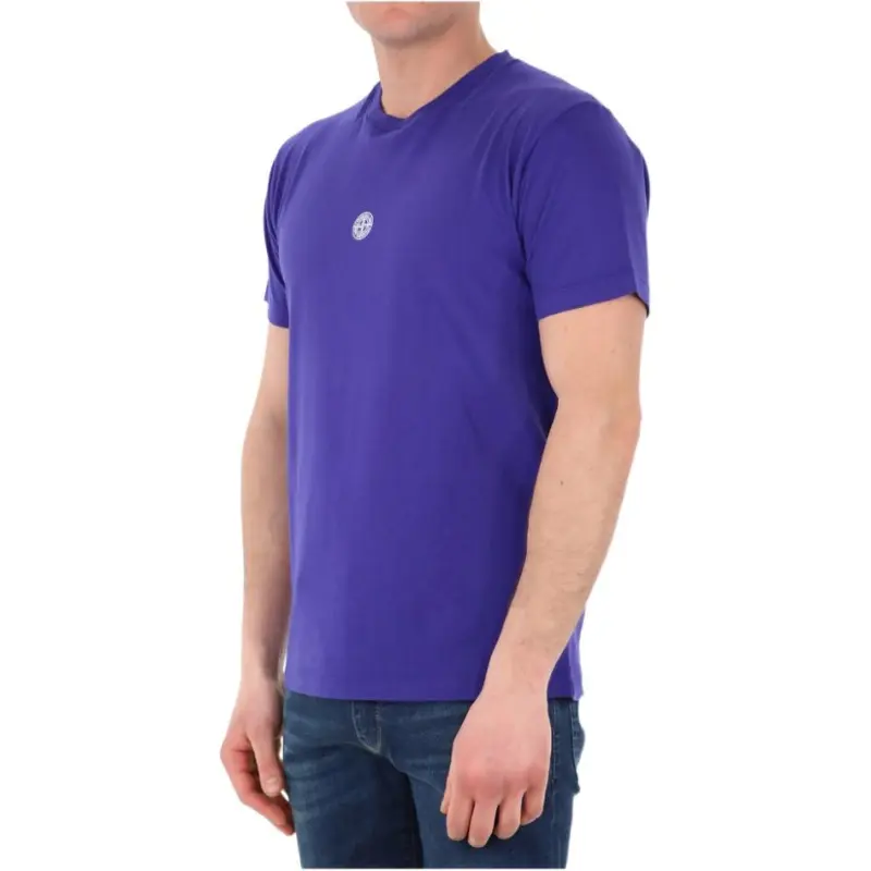 STONE ISLAND T Shirts Men Blue-2