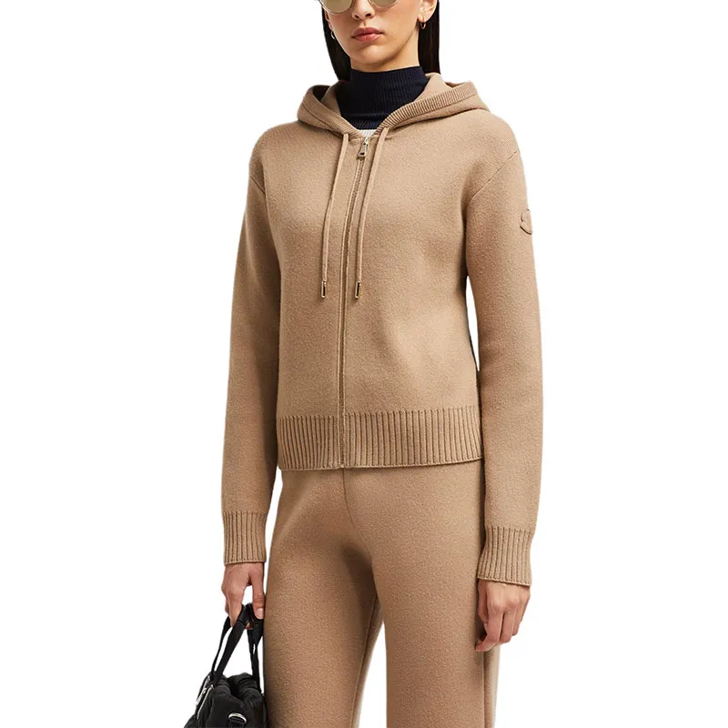 Moncler Sweaters Women's Beige-3