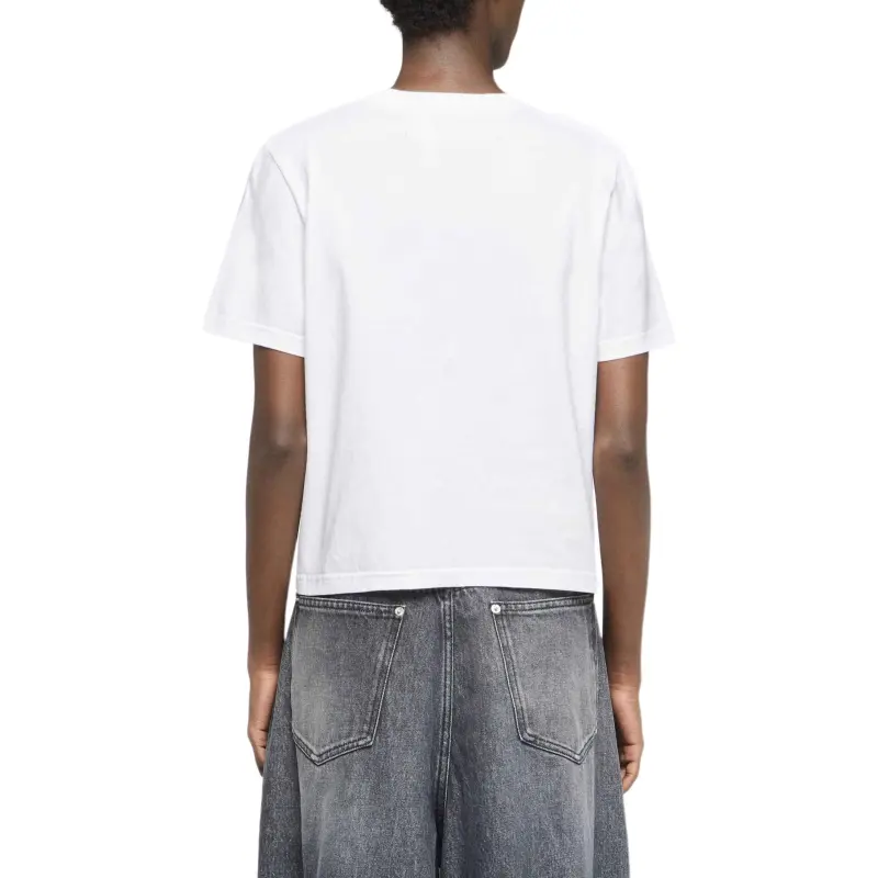 JW Anderson Anchor embroidered T shirt-2