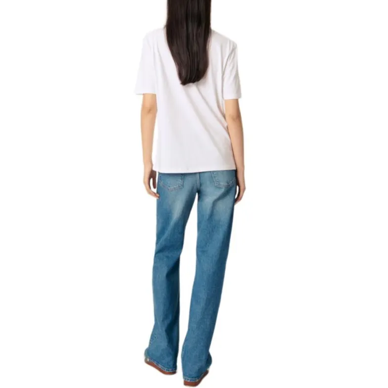 Maje Embroidered T shirt-2