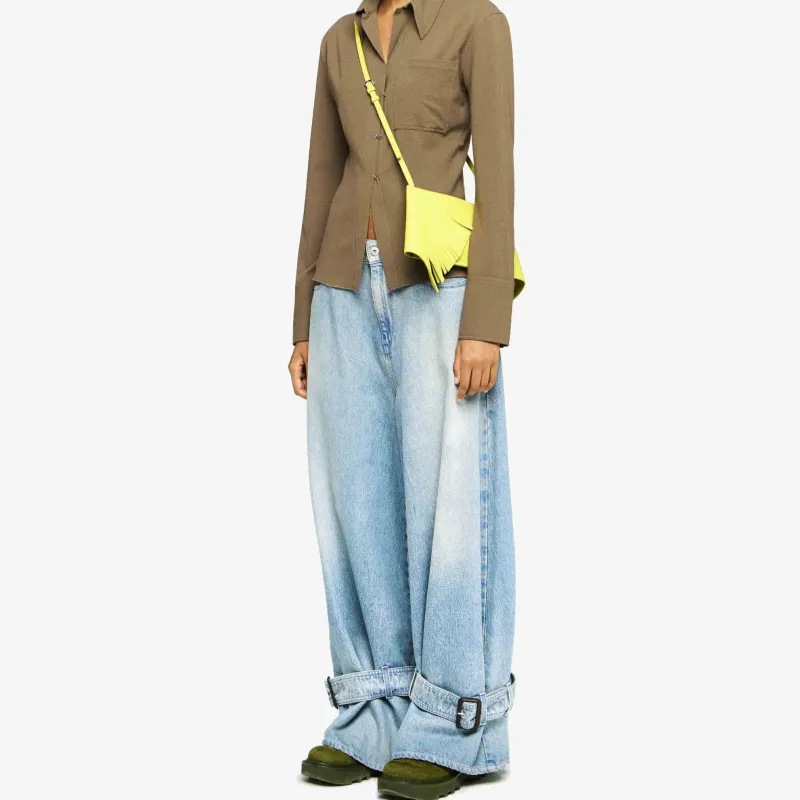 JW Anderson Buckled Jeans-1