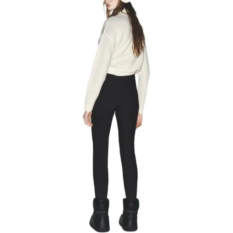 ZARA SKI Skiing Series Sweaters Women's White-3