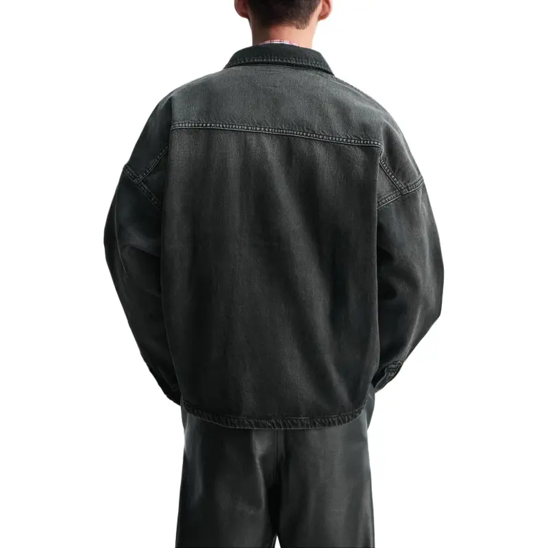 ZARA New Year Shirts Men Black-3