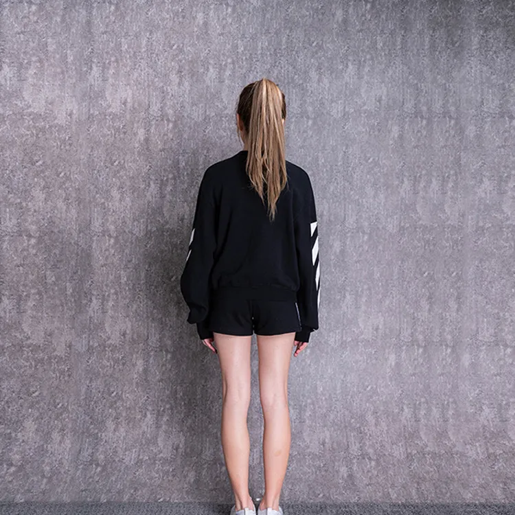 OFF WHITE FW20 Sweatshirts Women's Black-2