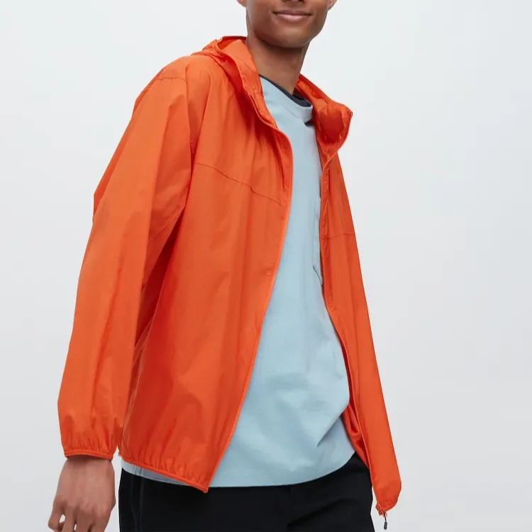 UNIQLO Sun Protection Clothing Men's Orange-1