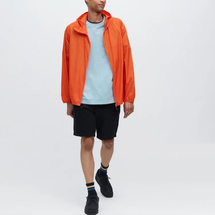 UNIQLO Sun Protection Clothing Men's Orange-2