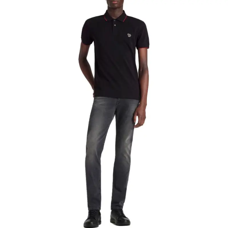 Paul Smith Polo Shirts Men Black-4