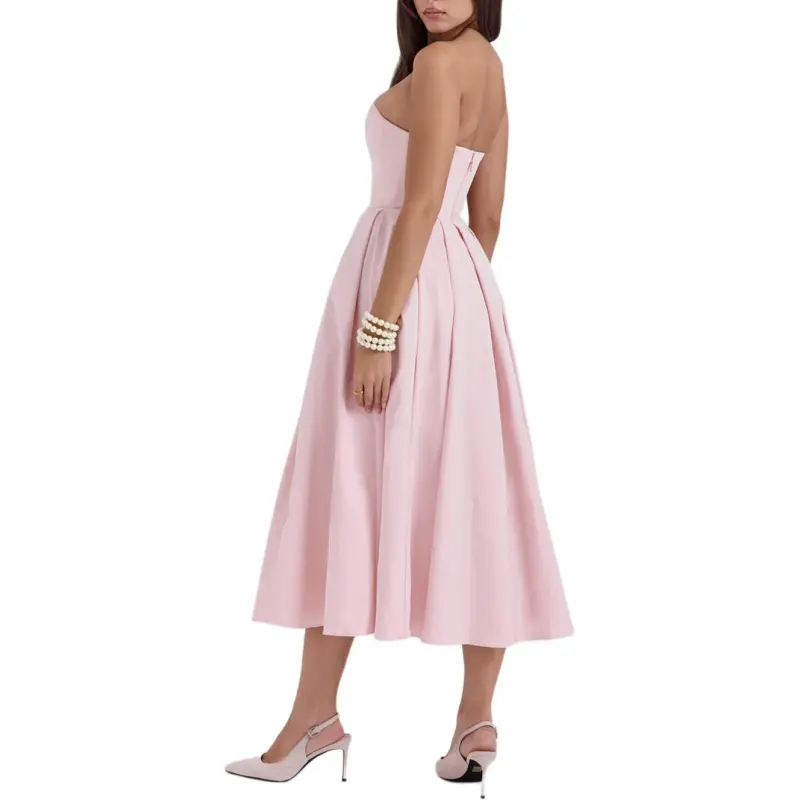 HOUSE OF CB Contessa Sleeveless Dress Women's Parisian Pink-3